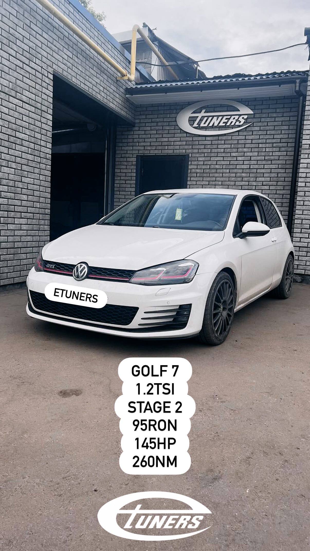 Golf 7 1.2 TSI Stage 2: Увеличение мощности и крутящего момента