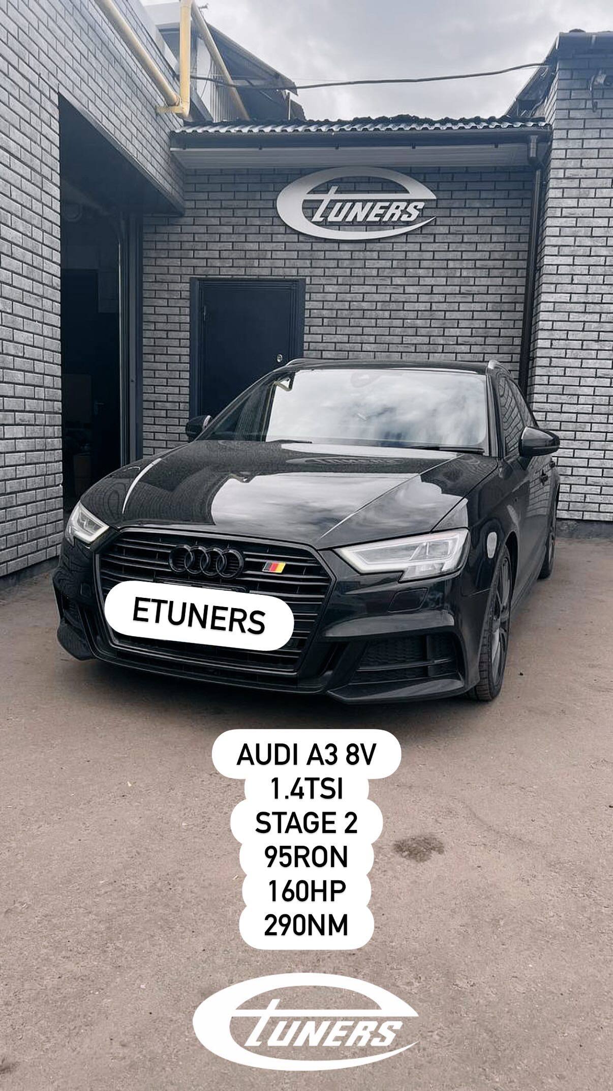 Audi A3 8V 1.4 TSI Stage 2: Увеличение мощности и крутящего момента