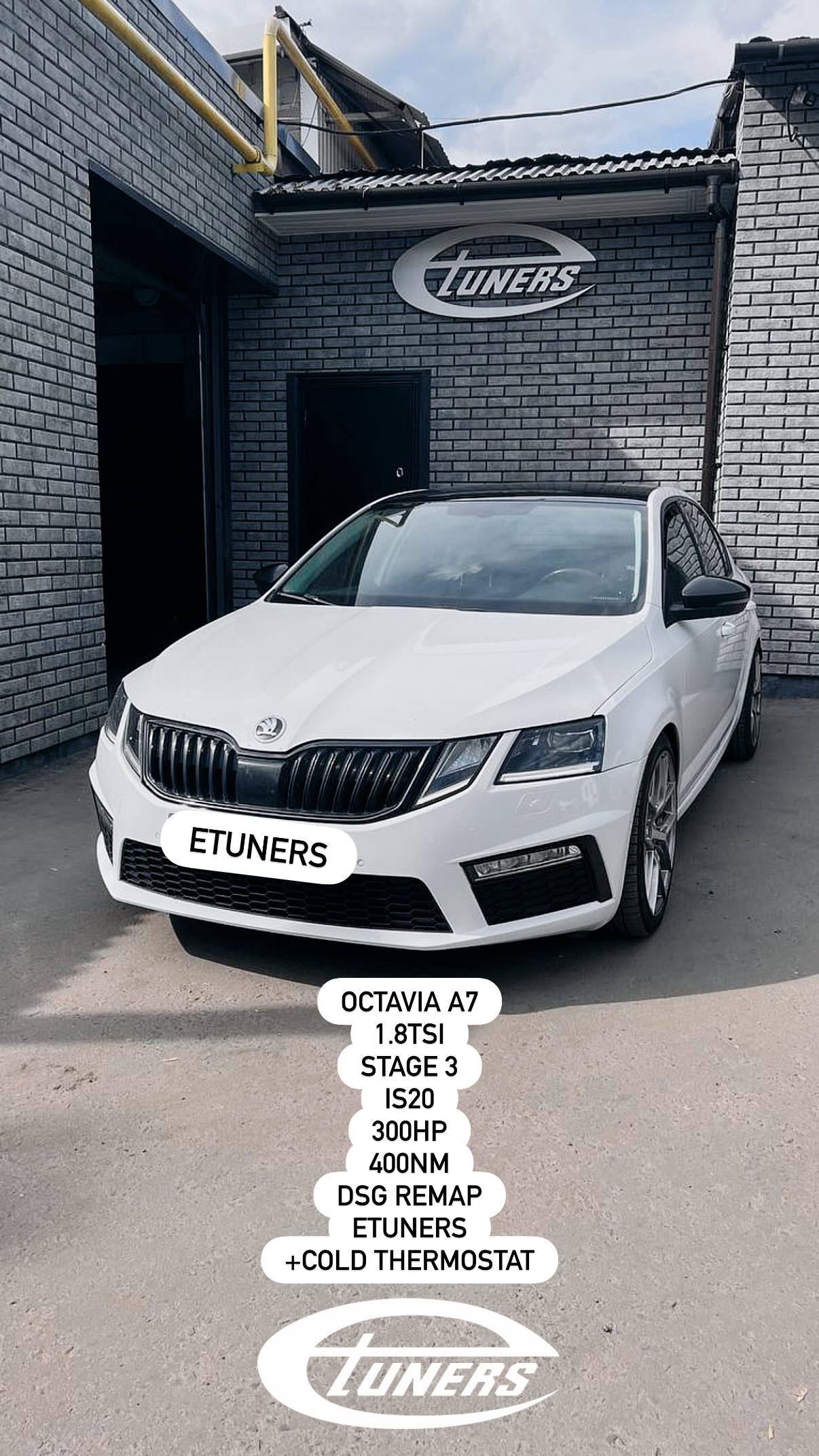 Octavia A7 1.8 TSI Stage 3: power at a new level!