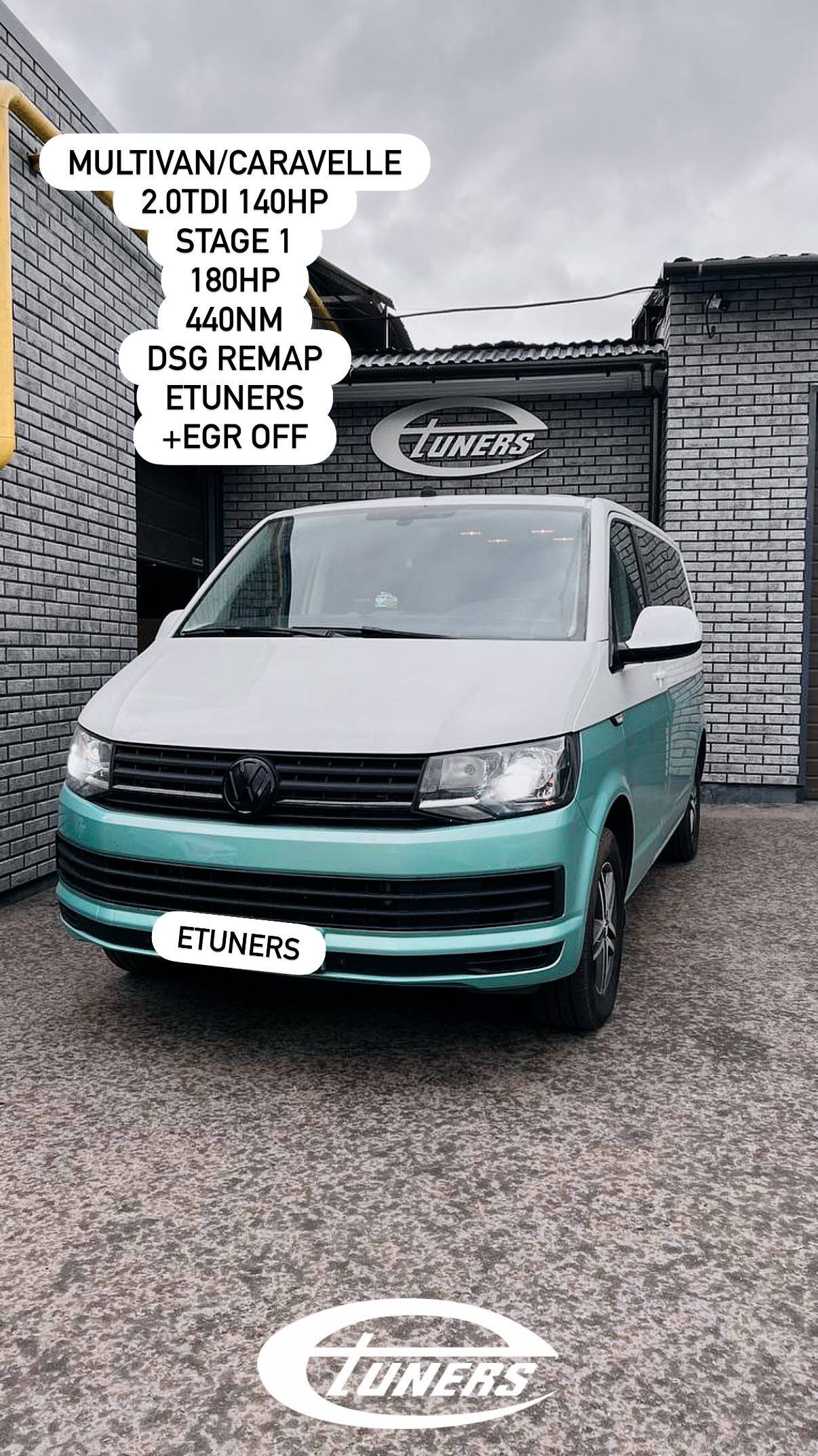 MULTIVAN 2.0 TDI Stage 1: +30 hp and +70 Nm