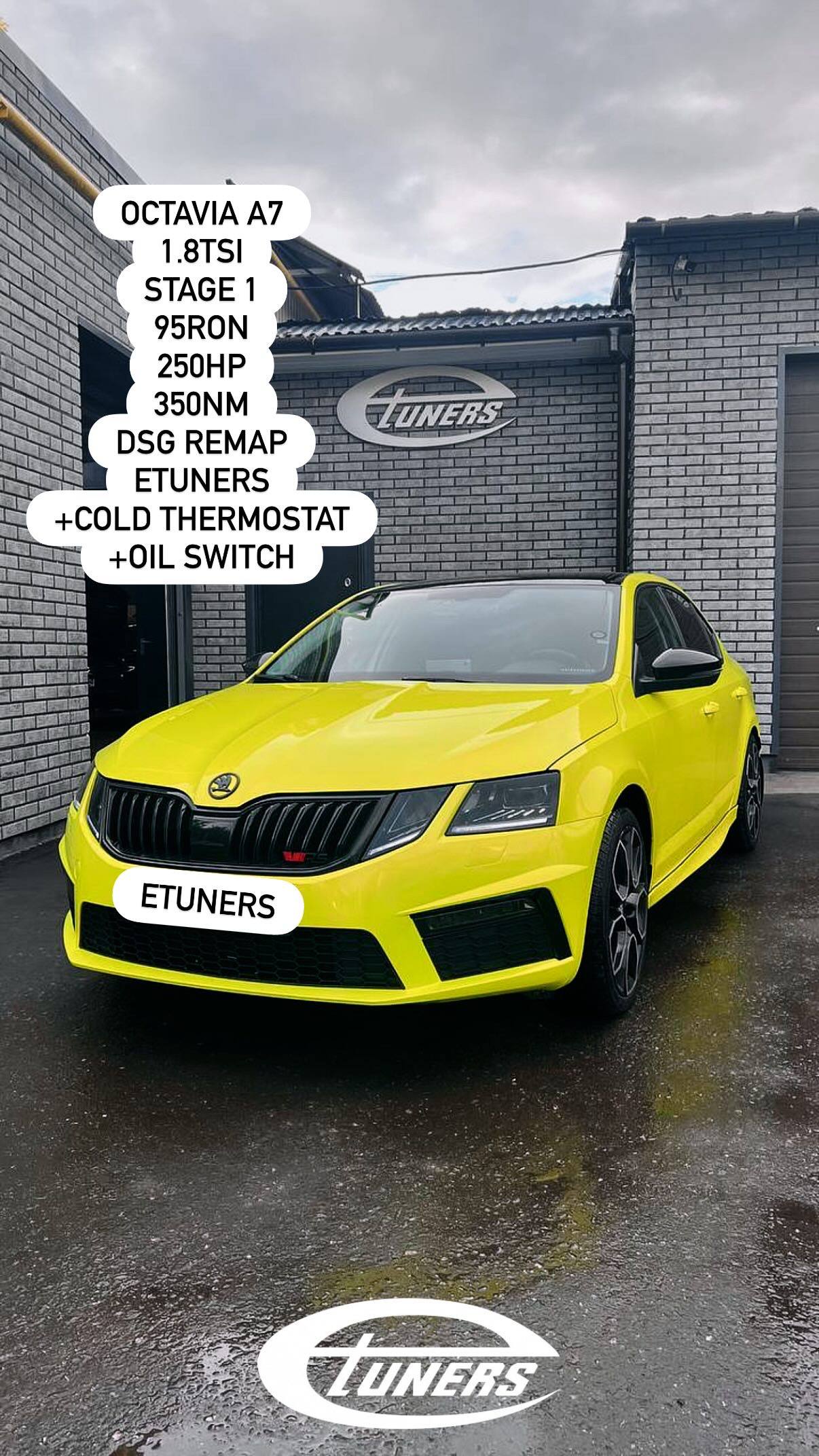 Octavia A7 1.8 TSI Stage 1: Increase in power and torque (29.06.2026)