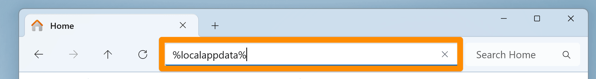 Search Local App Data