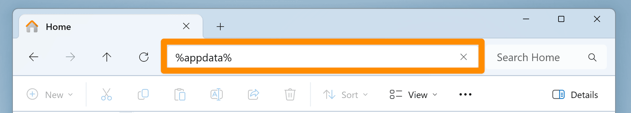 Search app data