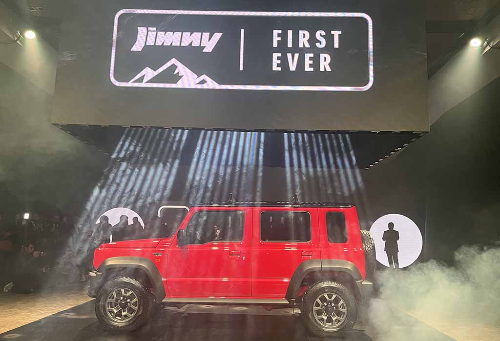 SUZUKI JIMNY 5-DOOR: LA LLEGADA DE UN ÍCONO, AHORA EN SU VERSIÓN 5 PUERTAS