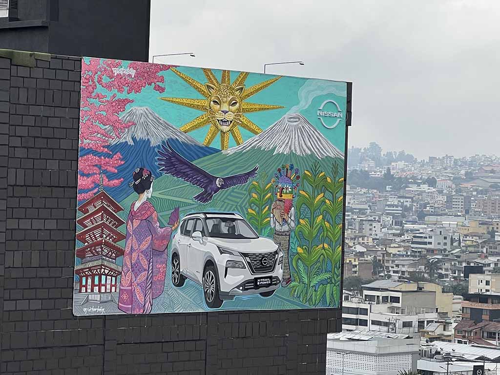 APITATÁN PRESENTA SU PRIMER MURAL EN LA CAPITAL DEL PAÍS