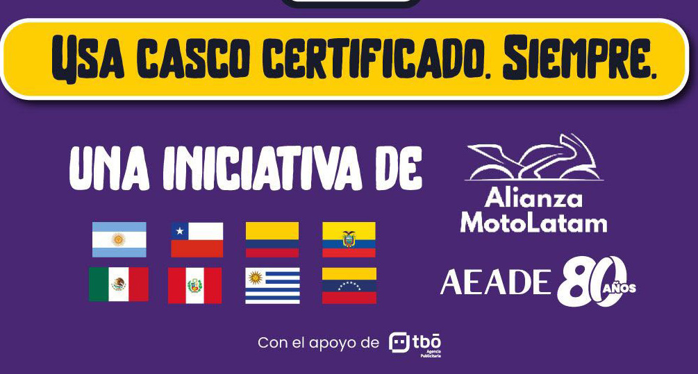 ¡USA CASCO, CABEZA DURA!, LA CAMPAÑA QUE QUIERE CAMBIAR EL DESTINO DE LOS MOTOCICLISTAS LATINOAMERICANOS