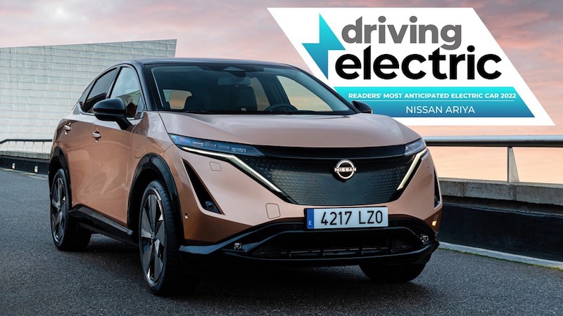 NISSAN ARIYA ES NOMBRADO "VEHÍCULO ELÉCTRICO MÁS ESPERADO DE 2022"