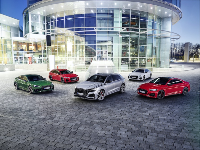 GAMA RS: LA FAMILIA DEPORTIVA DE AUDI