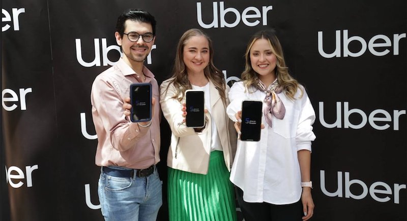 UBER CELEBRA SU QUINTO ANIVERSARIO DE ESTAR DISPONIBLE EN ECUADOR