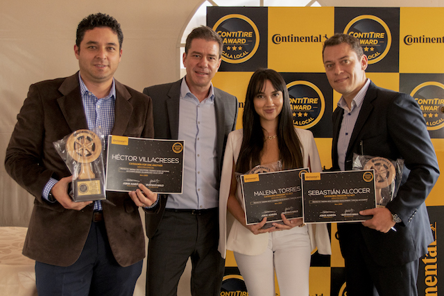 CONTINENTAL TIRE ANDINA PREMIÓ PROYECTOS EN LOS CONTITIRE AWARDS 