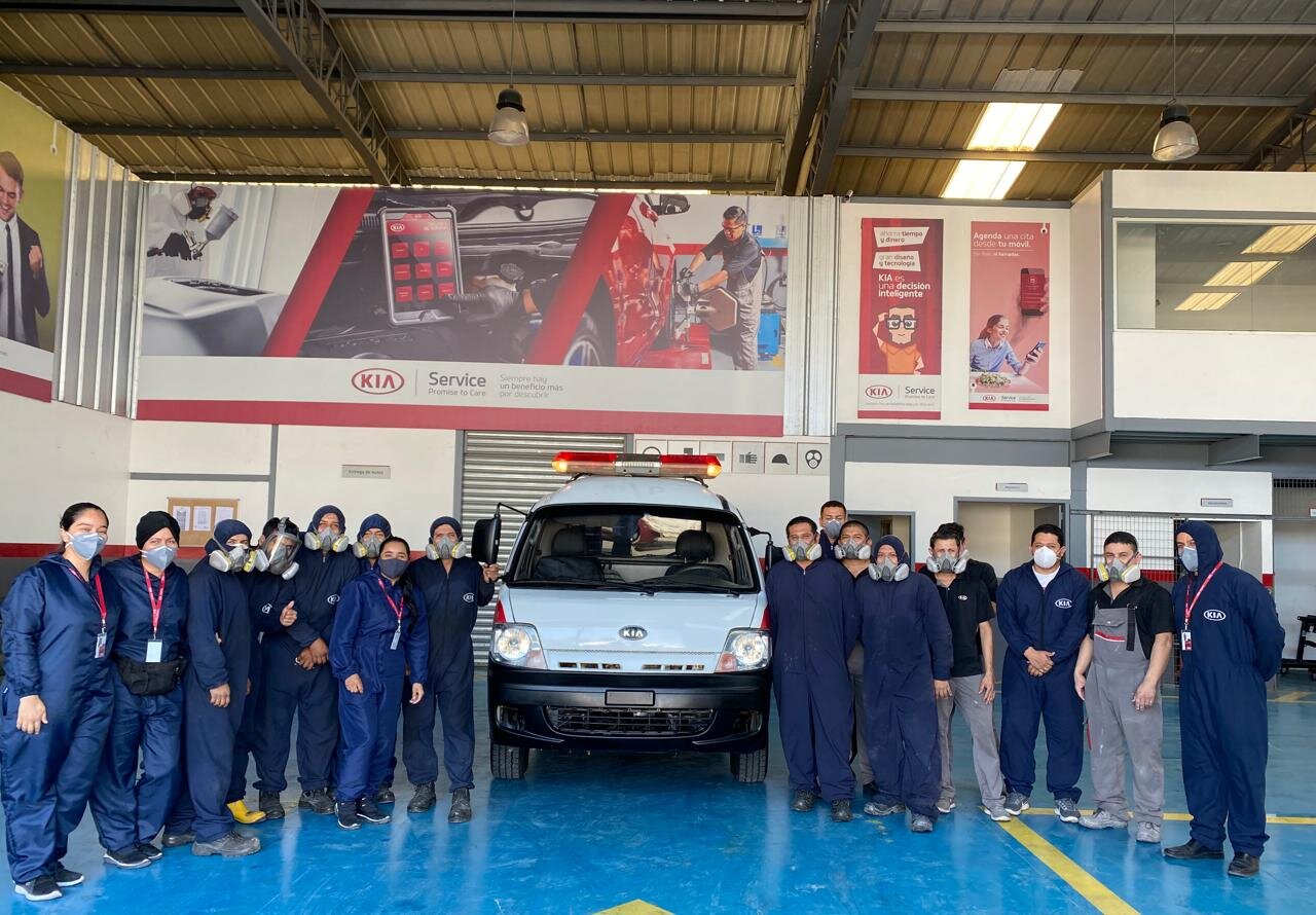 KIA MOTORS “REVIVE” AMBULANCIA EN COJIMIES