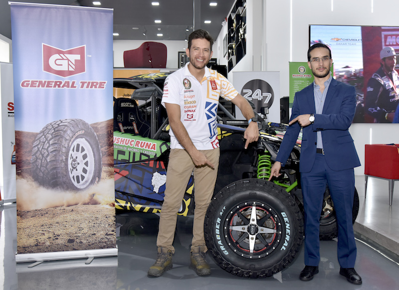 GENERAL TIRE RATIFICA SU APOYO A SEBASTIÁN GUAYASAMÍN EN EL DAKAR 2022