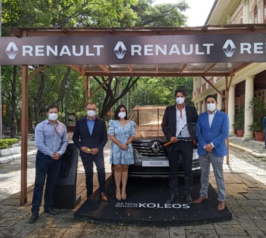 NUEVO RENAULT KOLEOS Y PRESENTACIÓN DE N. LAPENTTI COMO SU EMBAJADOR
