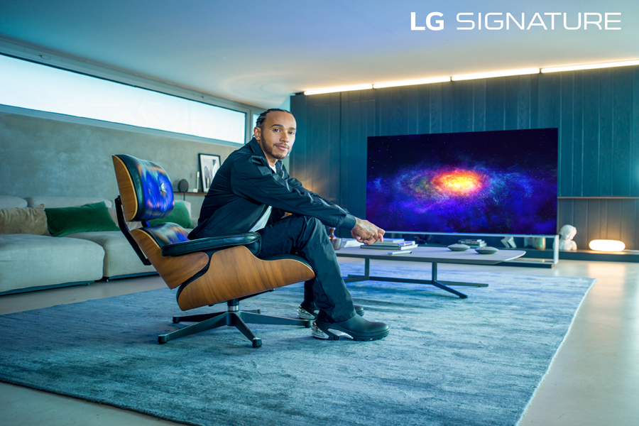 LEWIS HAMILTON, NOMBRADO EMBAJADOR  POR LG SIGNATURE BRAND