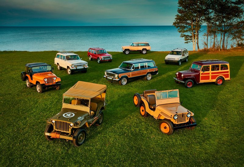   PRIMER JEEP® CIVIL, CJ-2A CUMPLE 75 AÑOS