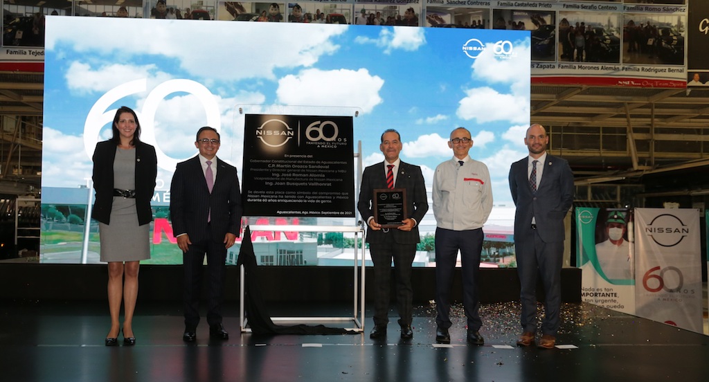 NISSAN CONMEMORA EL 60 ANIVERSARIO DE LA MARCA EN MÉXICO 