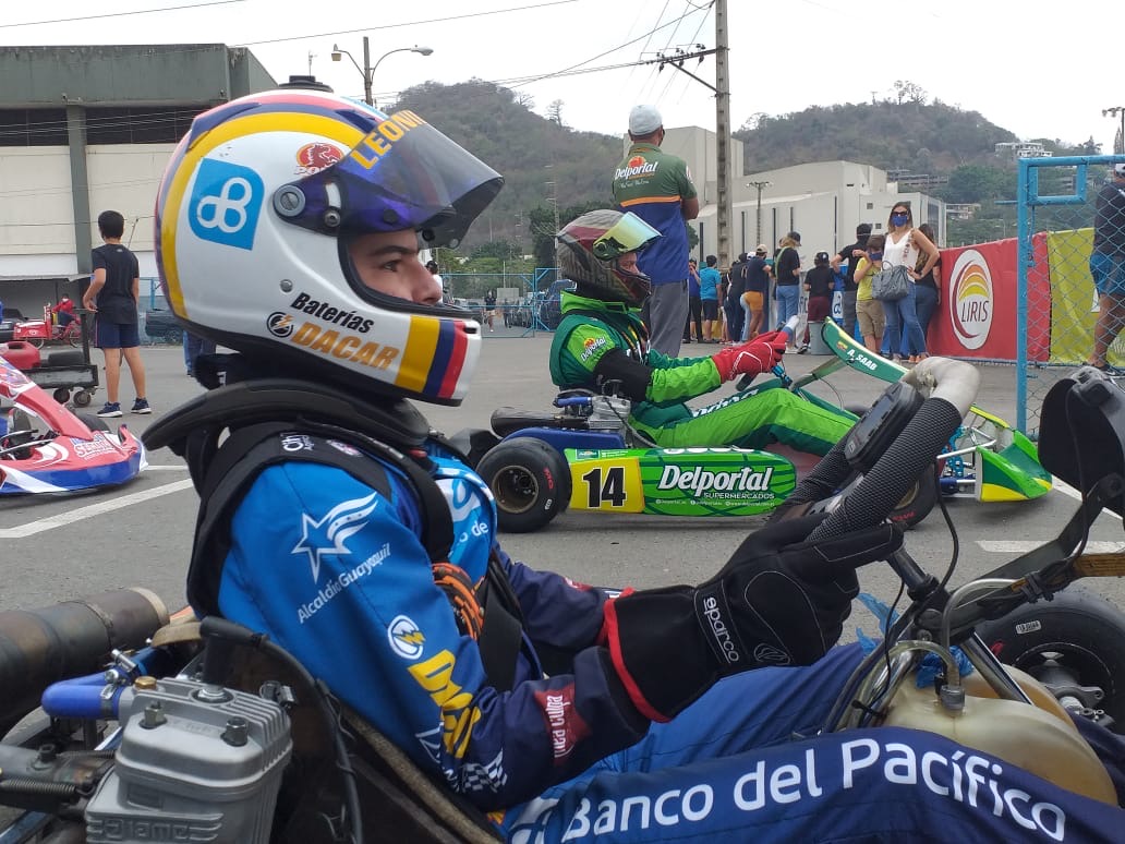 LEONIDAS DROUET EN EL TORNEO PROVINCIAL DEL GUAYAS ‘IAME X30’