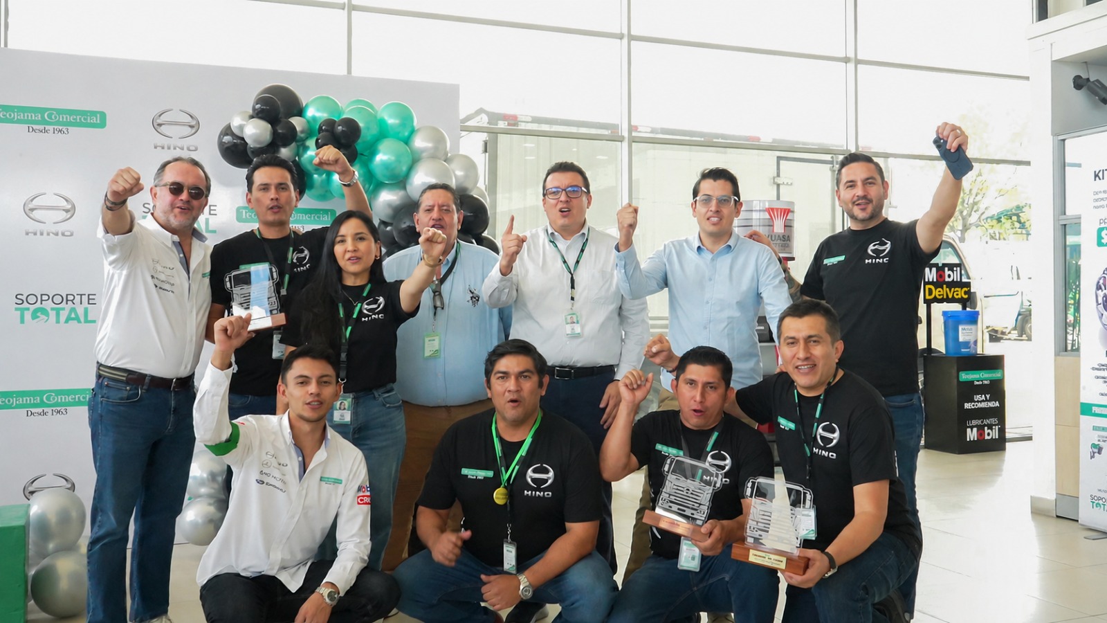 CINCO TALENTOS ECUATORIANOS REPRESENTARÁN A TEOJAMA COMERCIAL EN EL HINO SKILLS CONTEST PANAMÁ