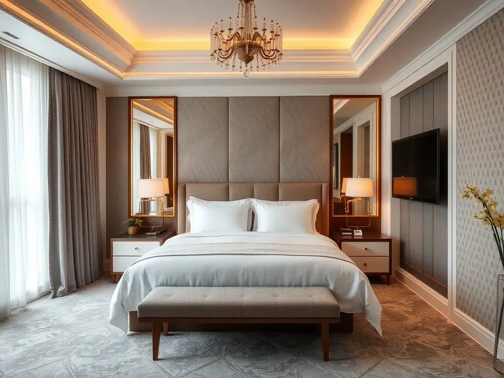 luxury usa hotel room inside