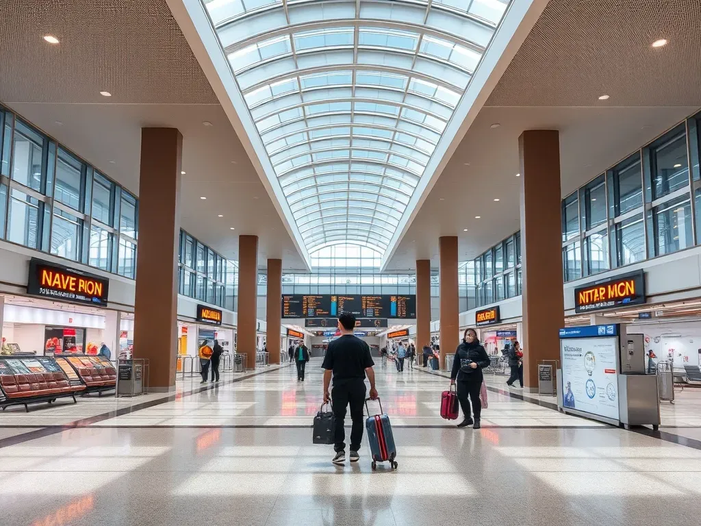 japan airport inside