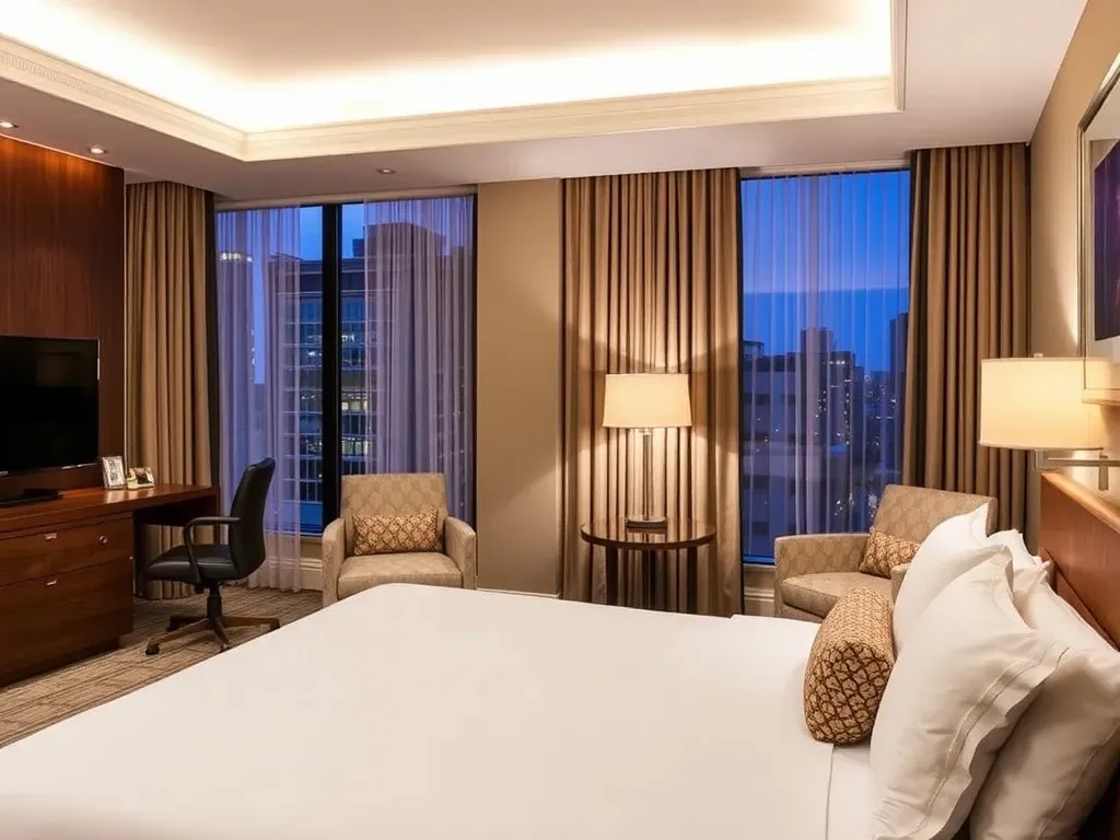 usa hotel room inside