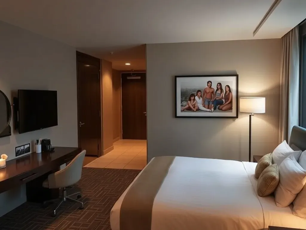 usa hotel room inside