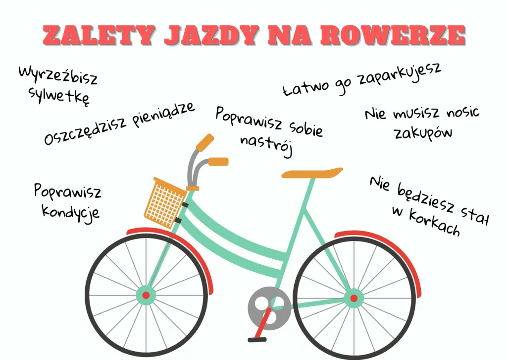 zalety jazdy na rowerze