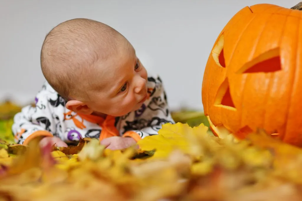 Dziecko na halloween