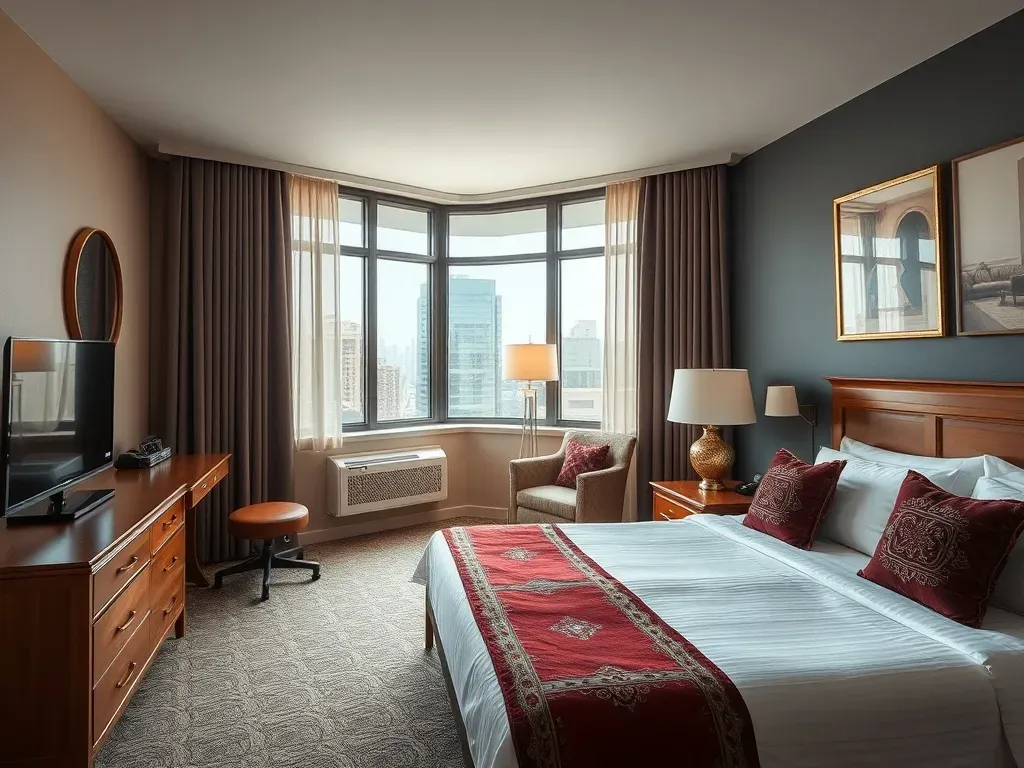 cheap usa hotel room inside