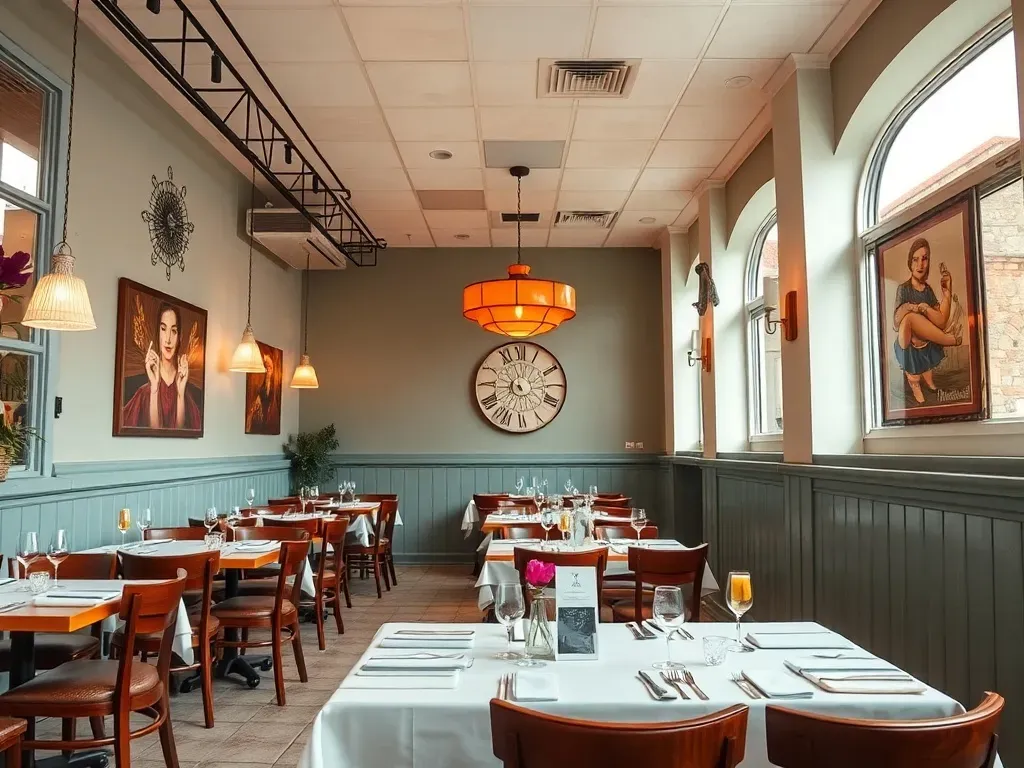 usa restaurant inside