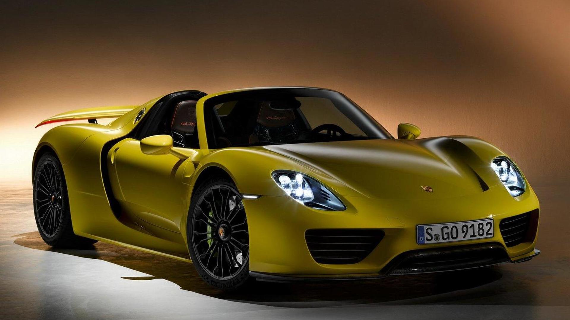 Porsche 918 Cost