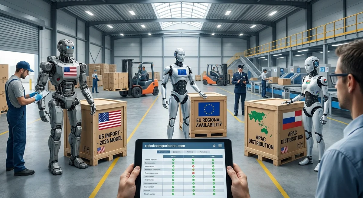 Regional Availability and Import Considerations for 2026 Humanoids: US, EU, and APAC