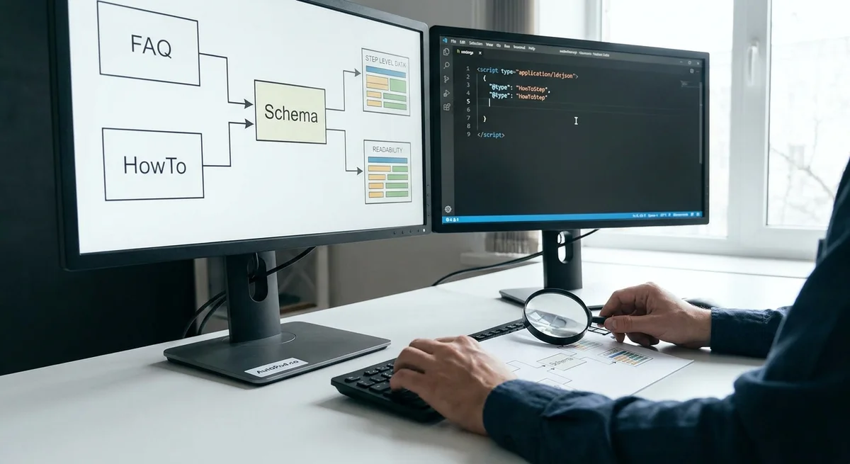 FAQ and HowTo Schema at Step Level: Maximizing Machine Readability