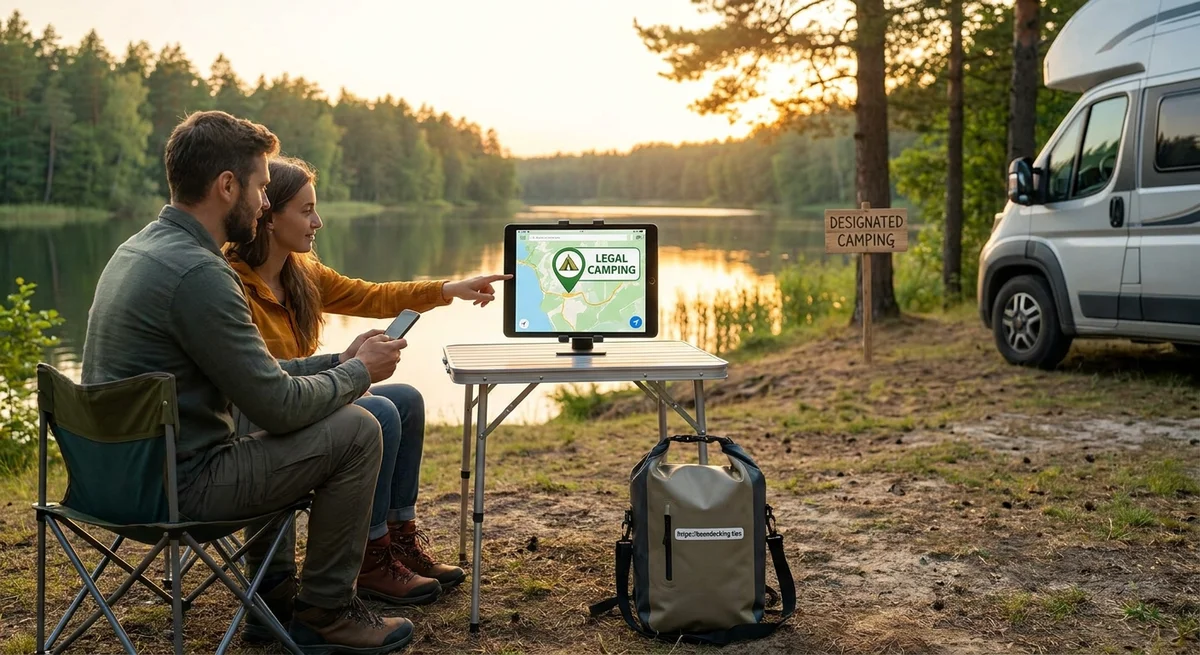 Mapping and Apps: Finding Legal Lakeside Spots