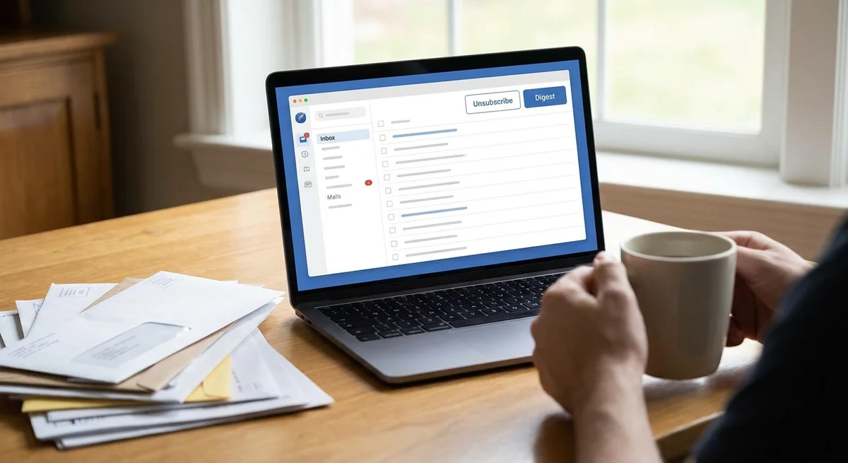 Email Overload Tamed: Unsubscribe and Digest in One Go