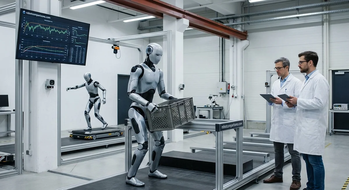 Benchmarking delle prestazioni dei robot umanoidi nel 2026: Test standardizzati e KPI