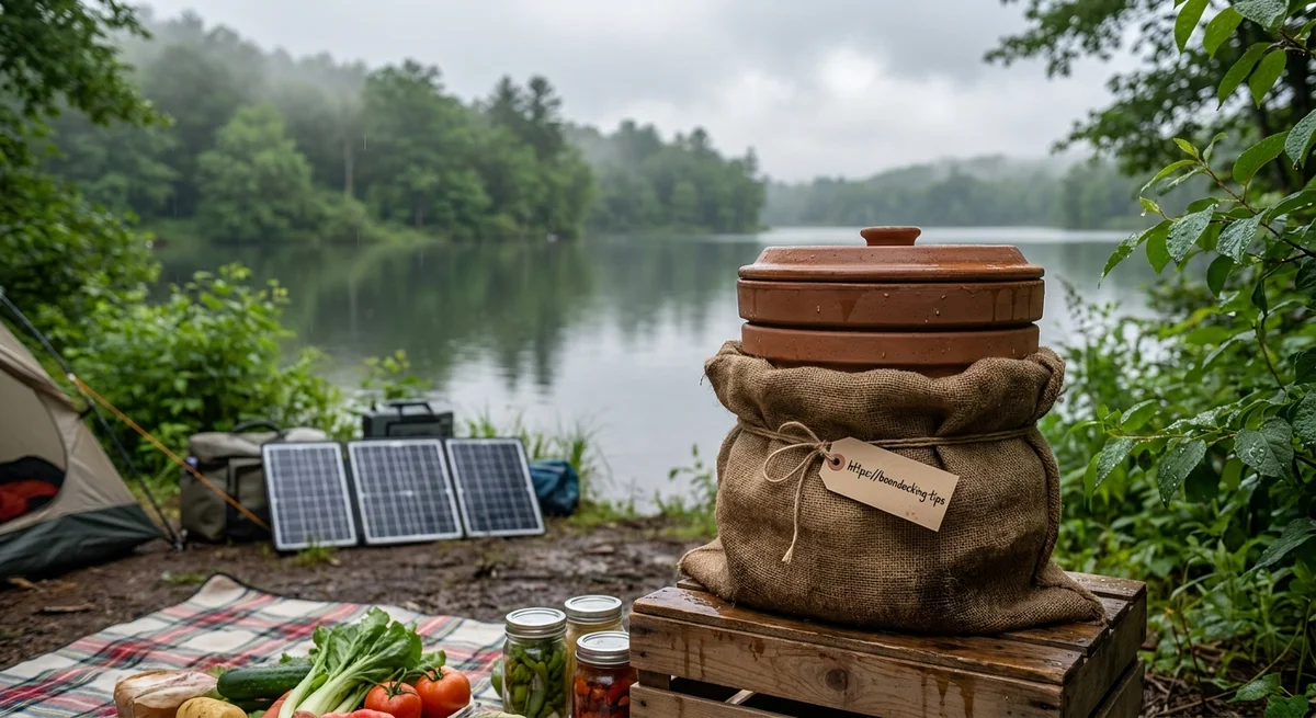 Food Refrigeration Without Hookups at Humid Lakeshores