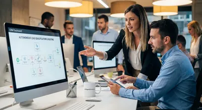 Agentes Autónomos de Cualificación y Enrutamiento de Leads en CRM