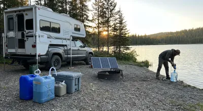 Multi-Week Lakeside Boondock Logistics: Resupply, Waste, and Water