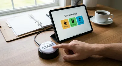 ADHD-Friendly Planning: One Button to Start the Day