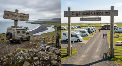 Iceland: Campervan Wild-Camping Myths vs Organized Campsites