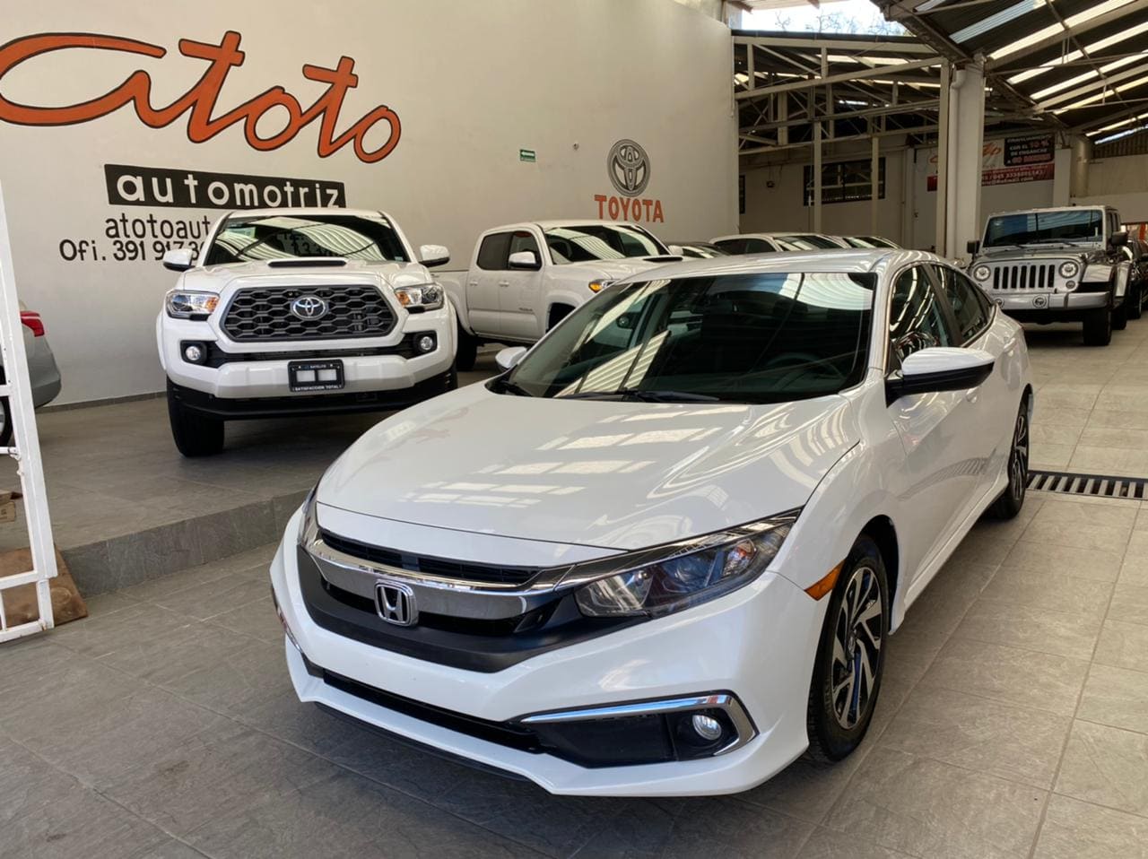Oferta Honda Civic 2019 i-Style Automático Blanco