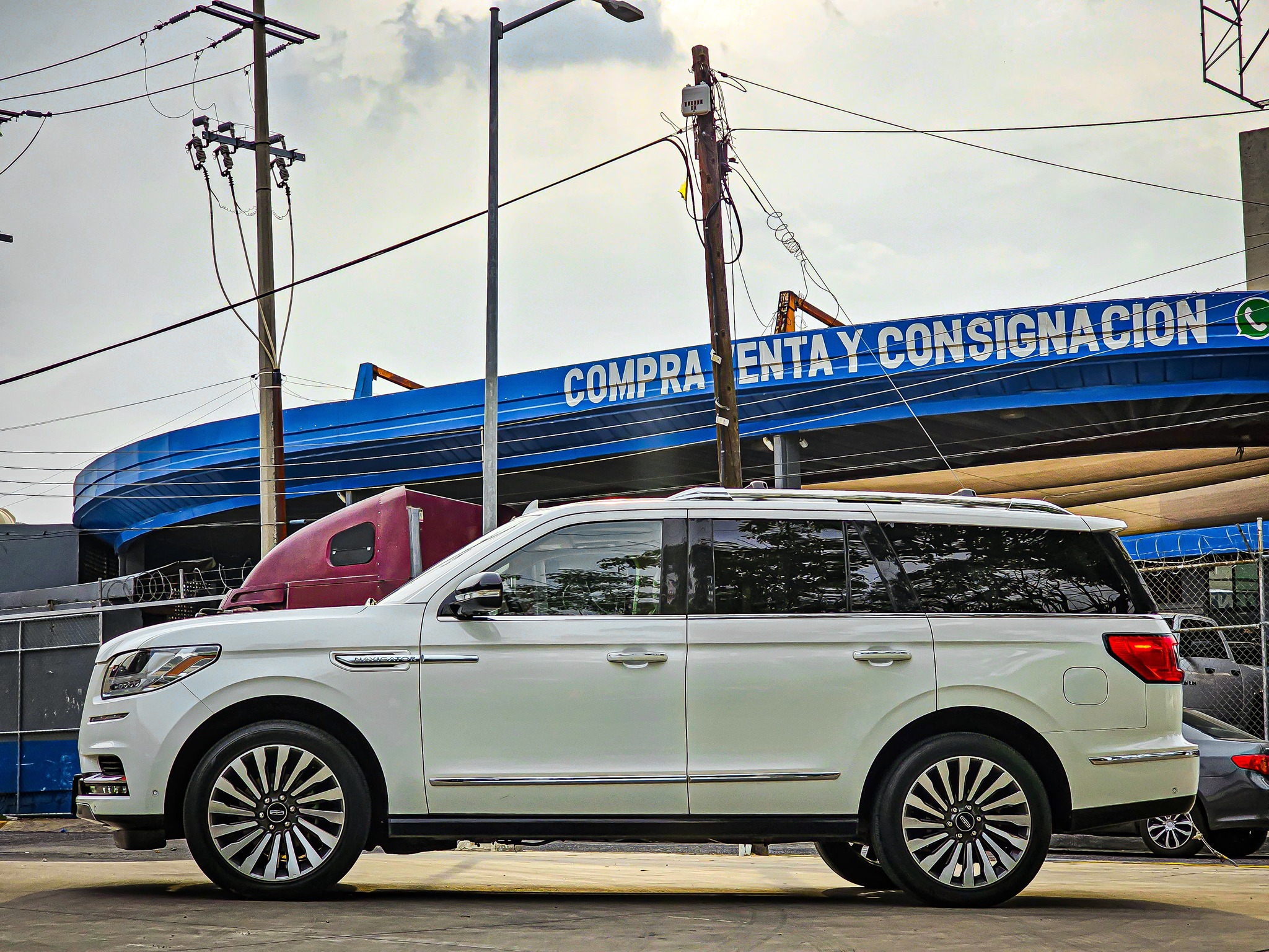 Lincoln Navigator 2021 Reserve Automático Blanco