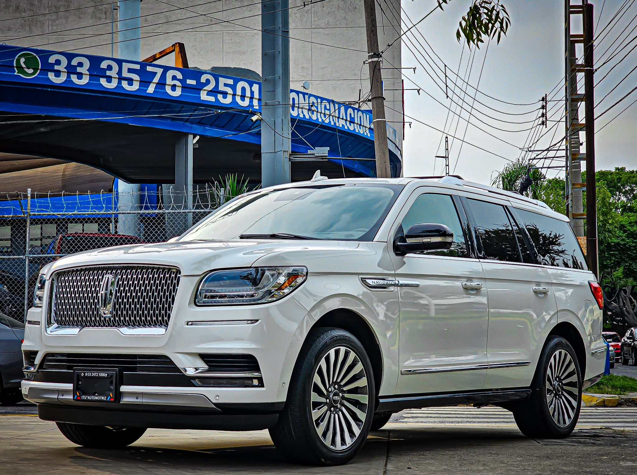 Lincoln Navigator 2021 Reserve Automático Blanco