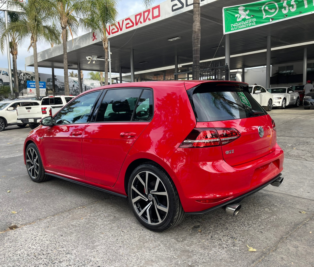 Volkswagen Golf 2017 GTI Dsg Navegación Automático Rojo