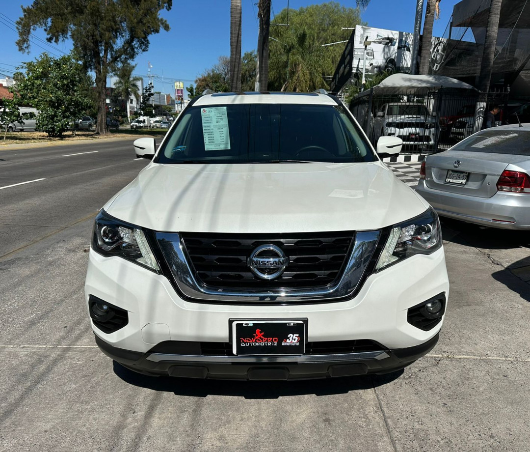 Nissan Pathfinder 2017 Exclusive Automático Blanco