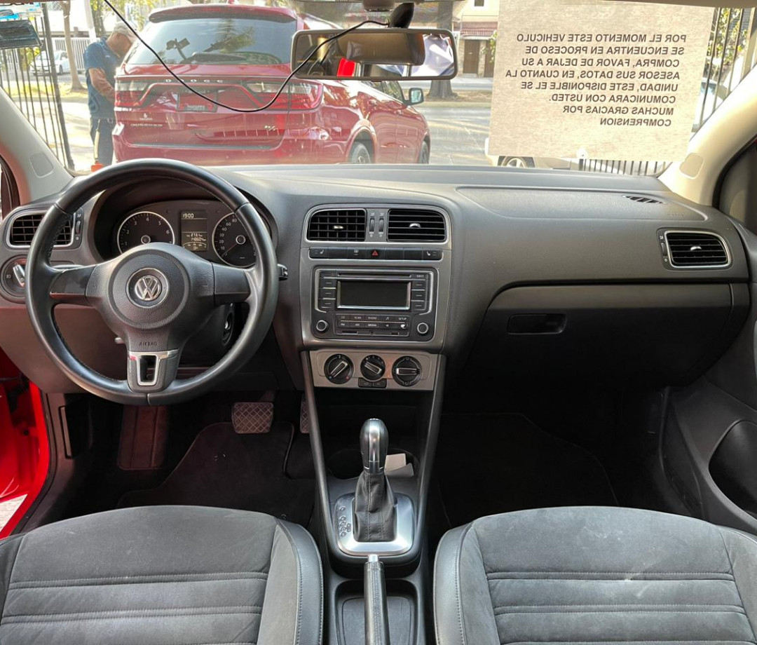 Volkswagen Polo 2014 Highline Automático Rojo