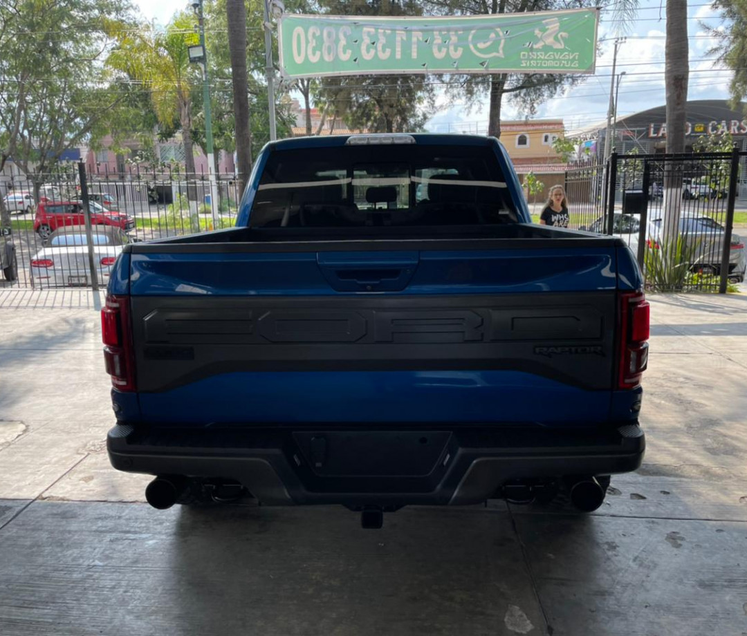 Ford Lobo 2018 Raptor Svt Doble Cabina Automático Azul