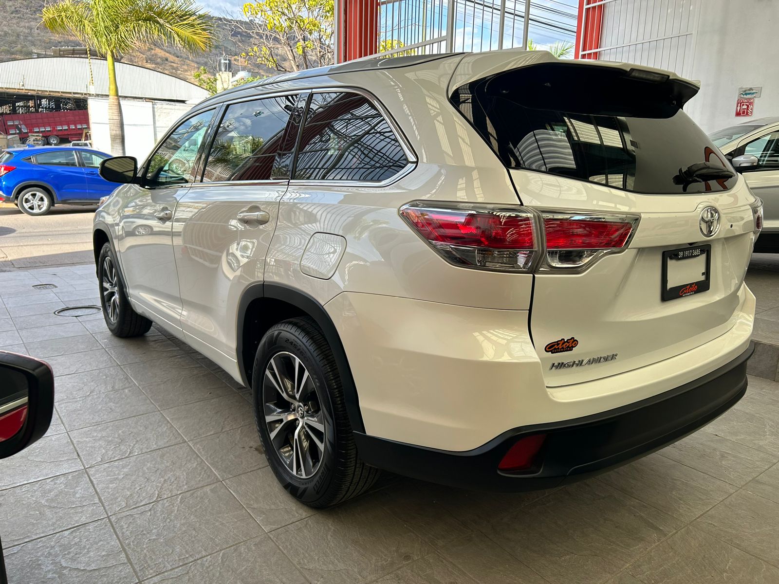 Toyota Highlander 2016 XLE Automático Blanco