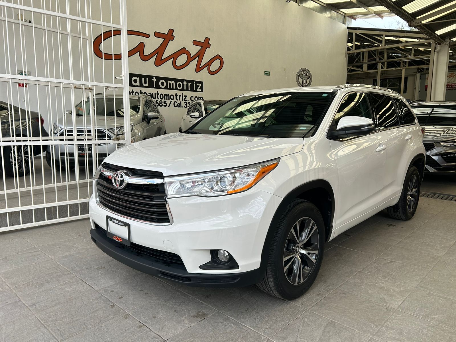 Toyota Highlander 2016 XLE Automático Blanco